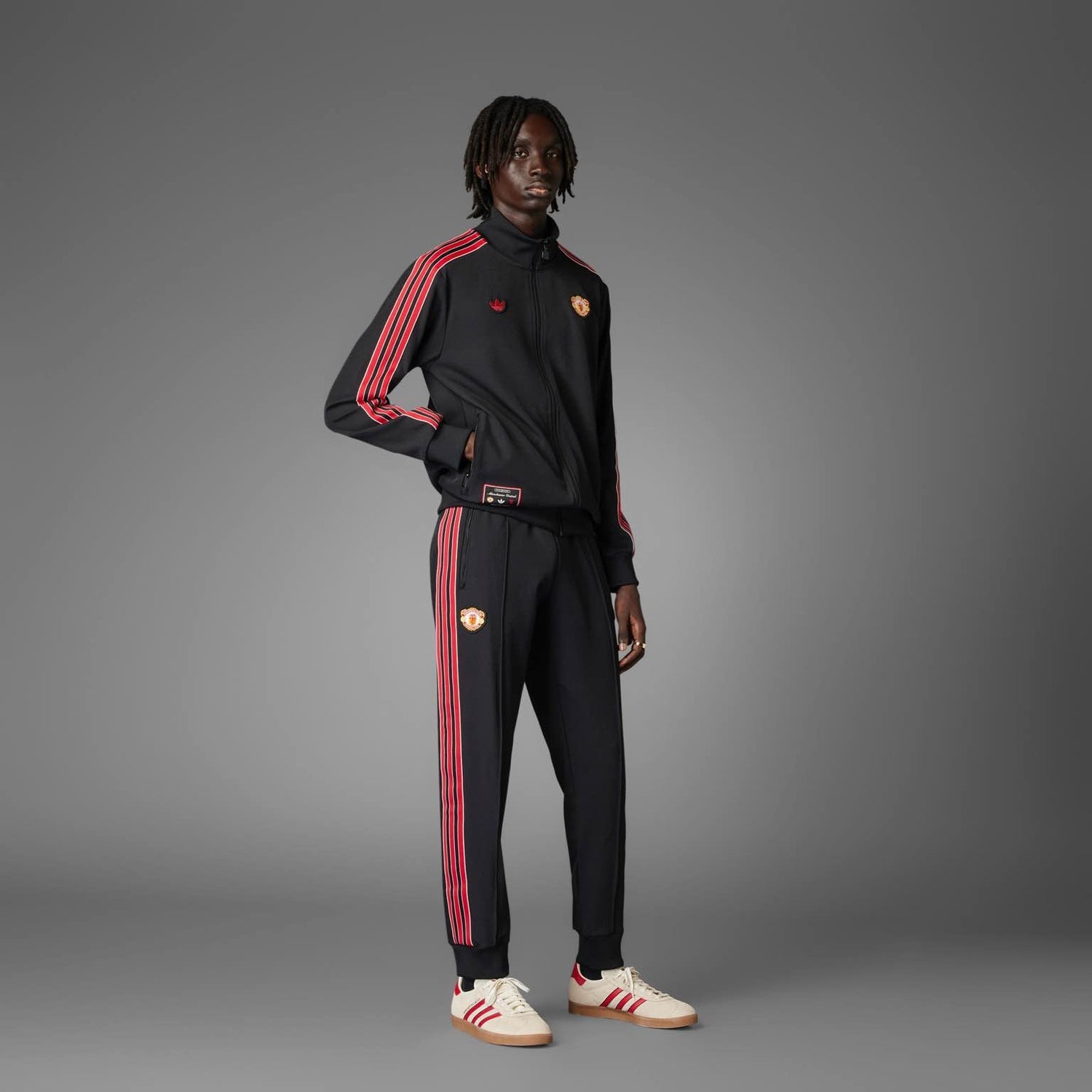 Manchester United Terrace Icons Track Pants Licensed Pants adidas 