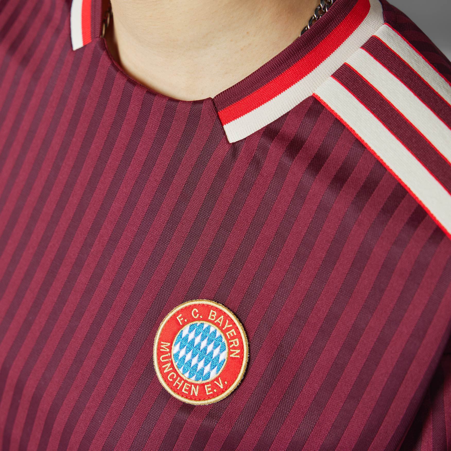 FC Bayern Terrace Icon Jersey Licensed Jerseys adidas 