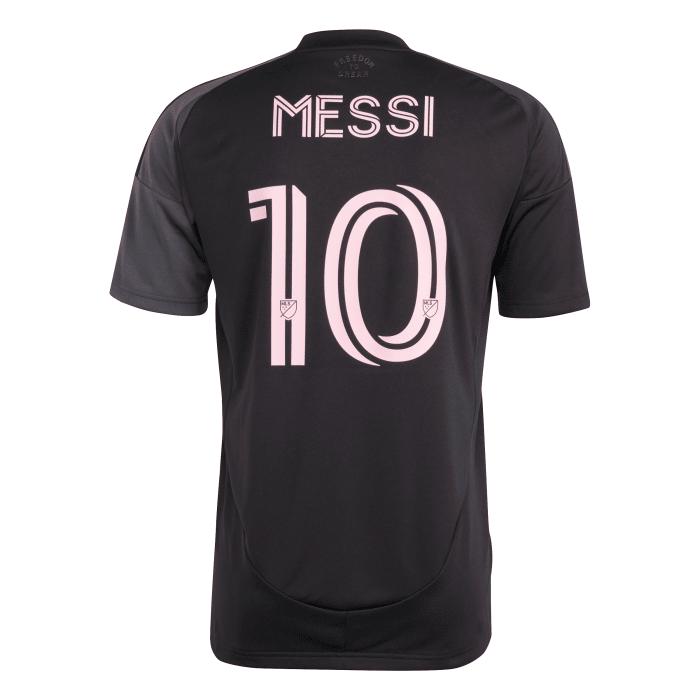 Inter Miami CF 25/26 MESSI Away Jersey Licensed Jerseys adidas Black S 