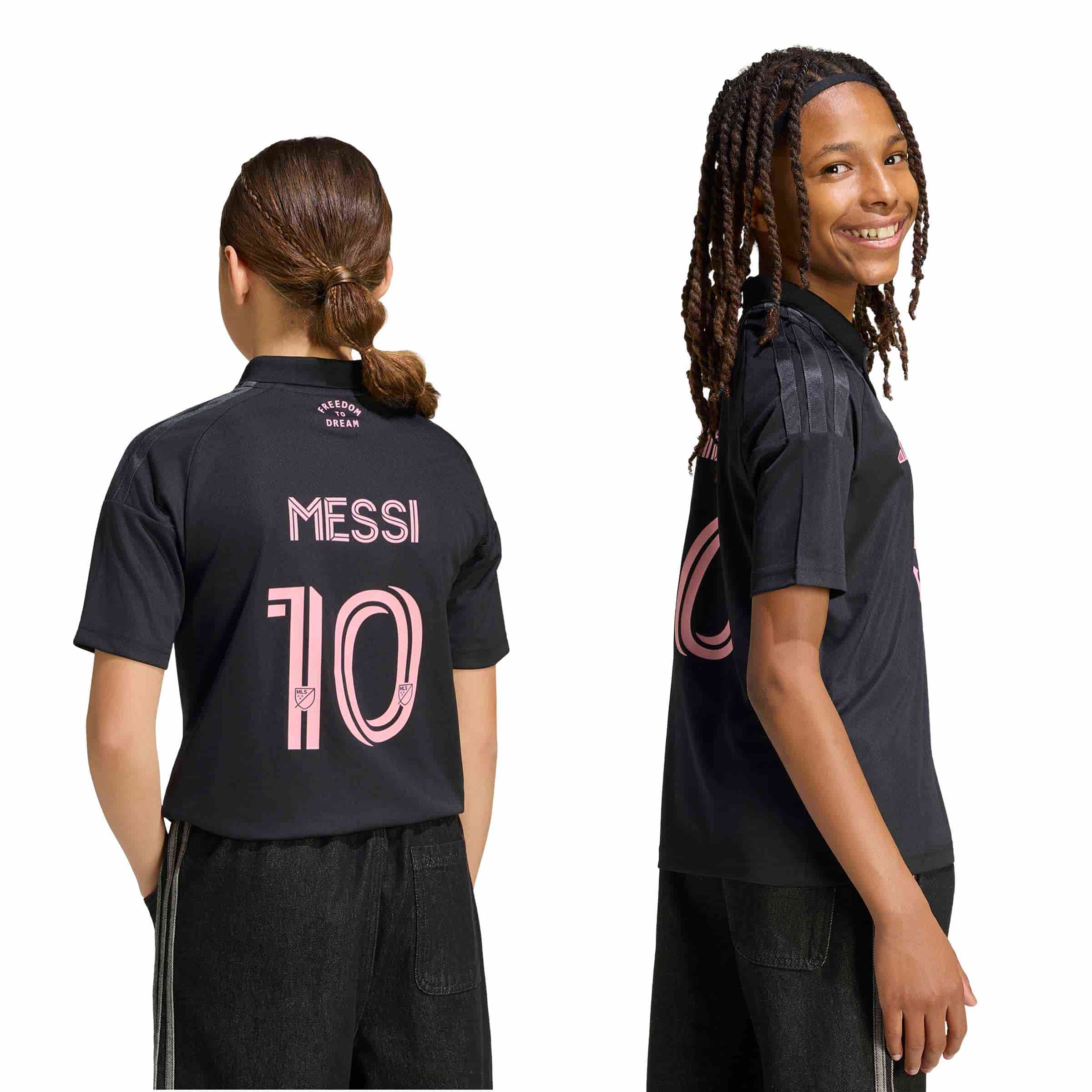 Inter Miami CF Away Messi Jersey Jr. Official Jerseys adidas 