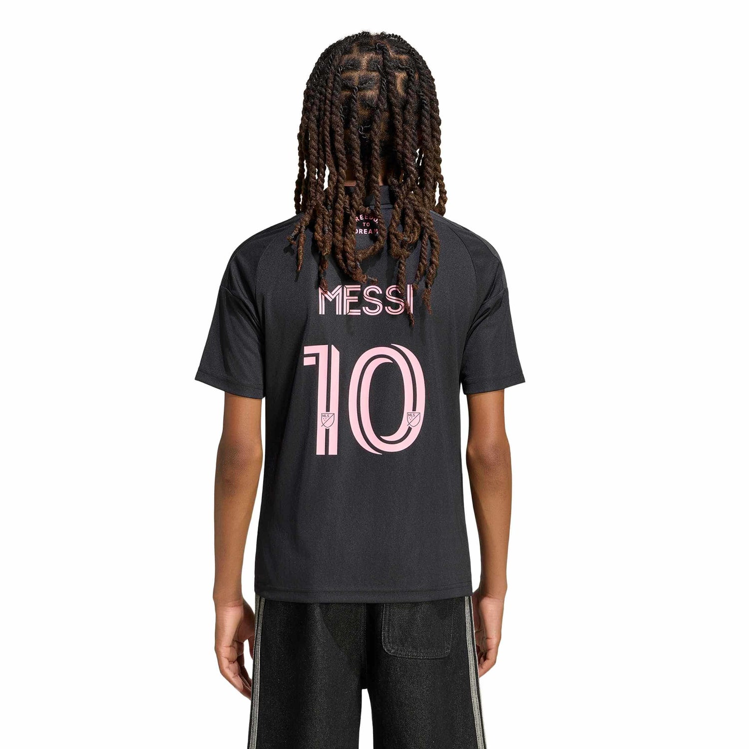 Inter Miami CF Away Messi Jersey Jr. Official Jerseys adidas 
