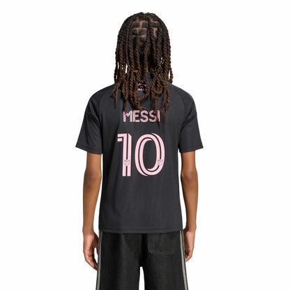 Inter Miami CF Away Messi Jersey Jr. Official Jerseys adidas 