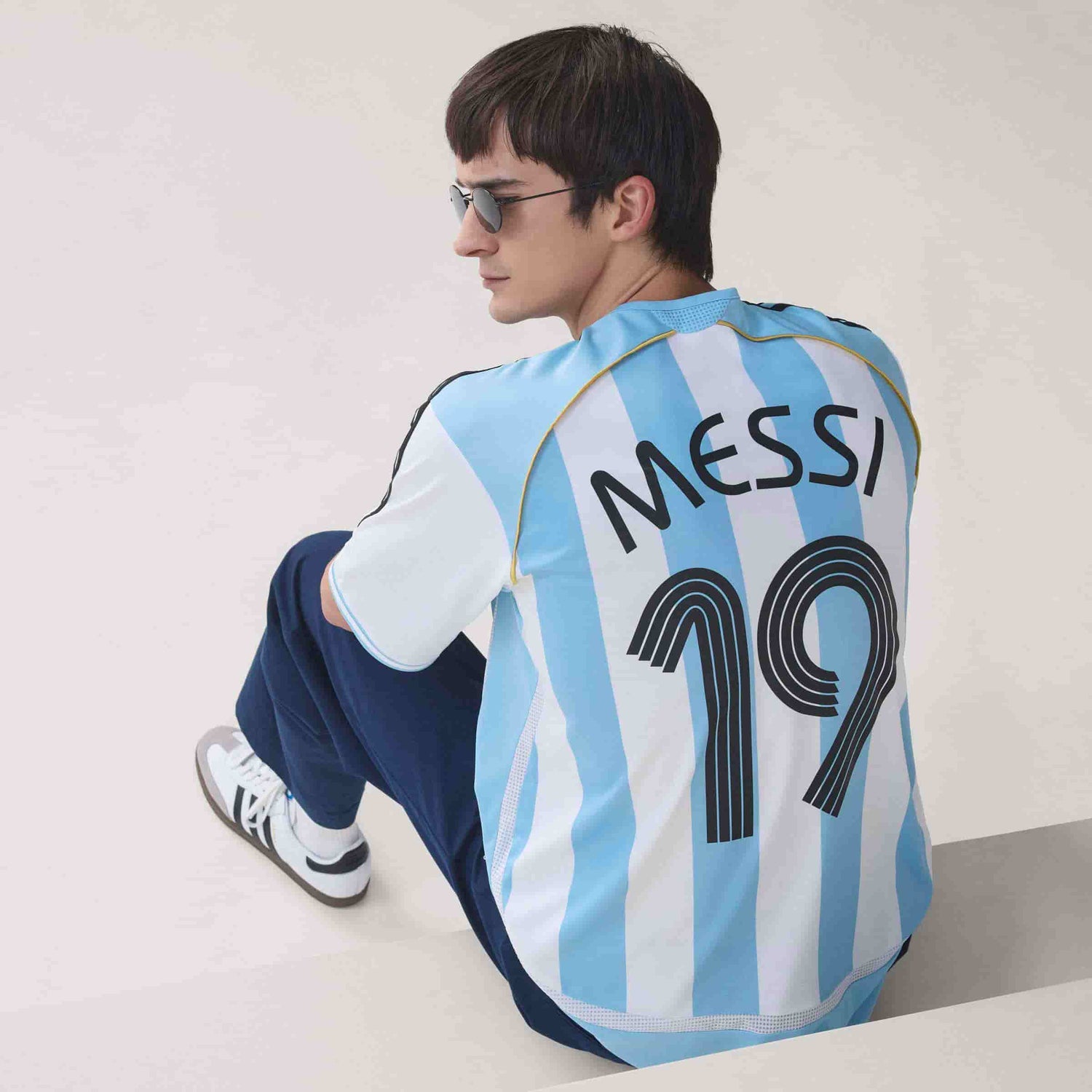 Argentina Home Jersey 2006 Messi Official Jerseys adidas 