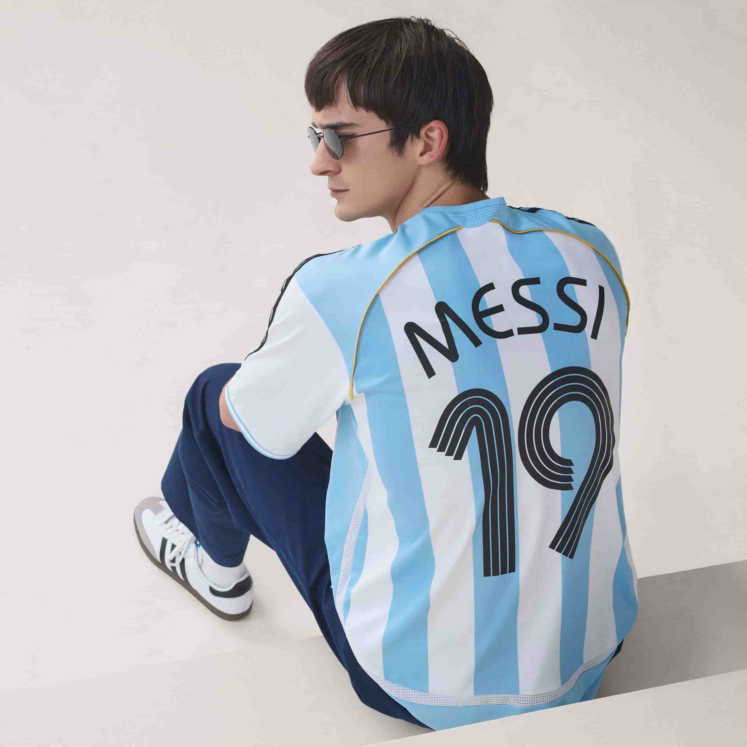 Argentina Home Jersey 2006 Messi Official Jerseys adidas 