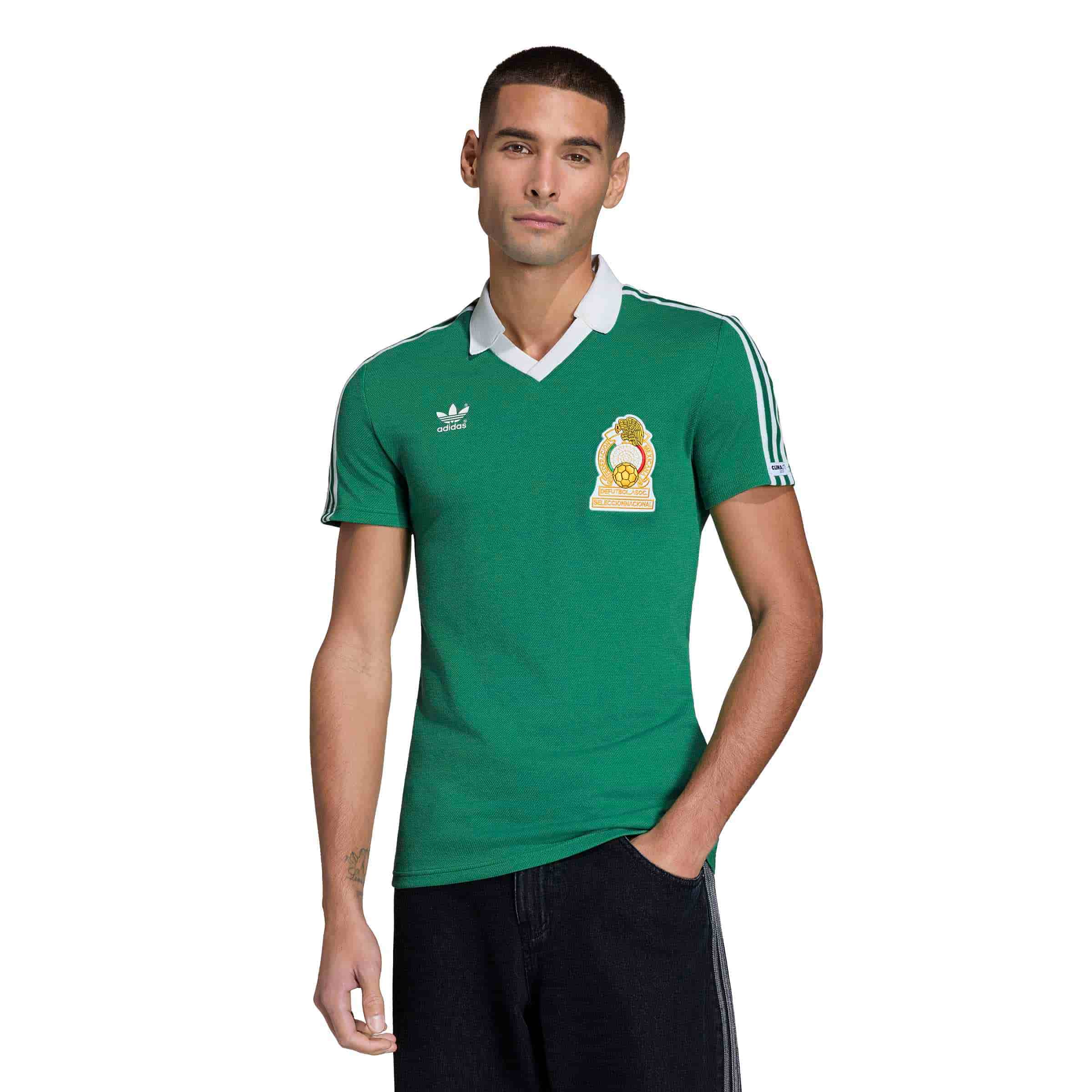 Mexico Home Jersey 1986 Official Jerseys adidas Green XS 