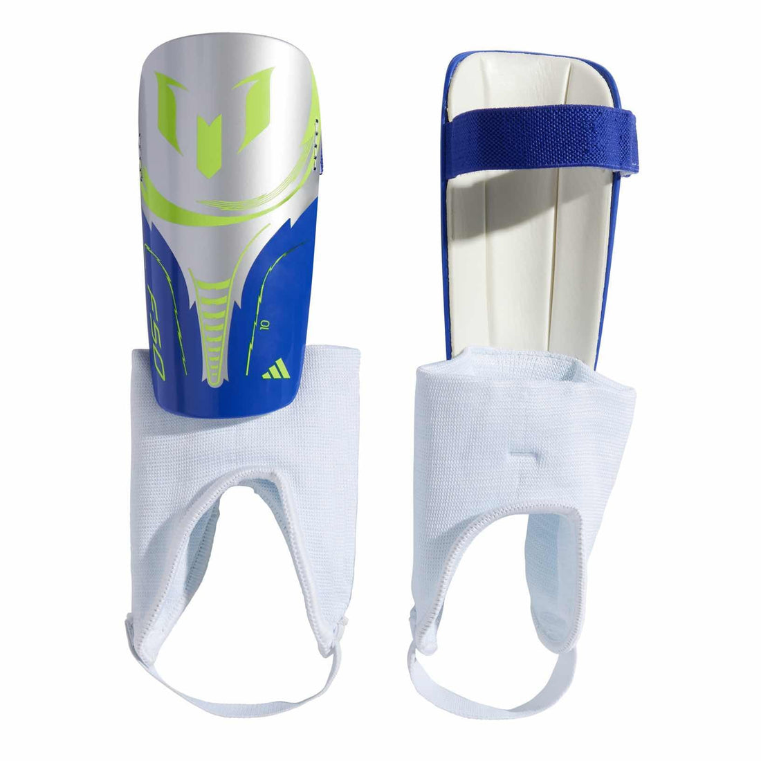 Messi Match Shin Guards Kids Shin Guards adidas Grey YS 