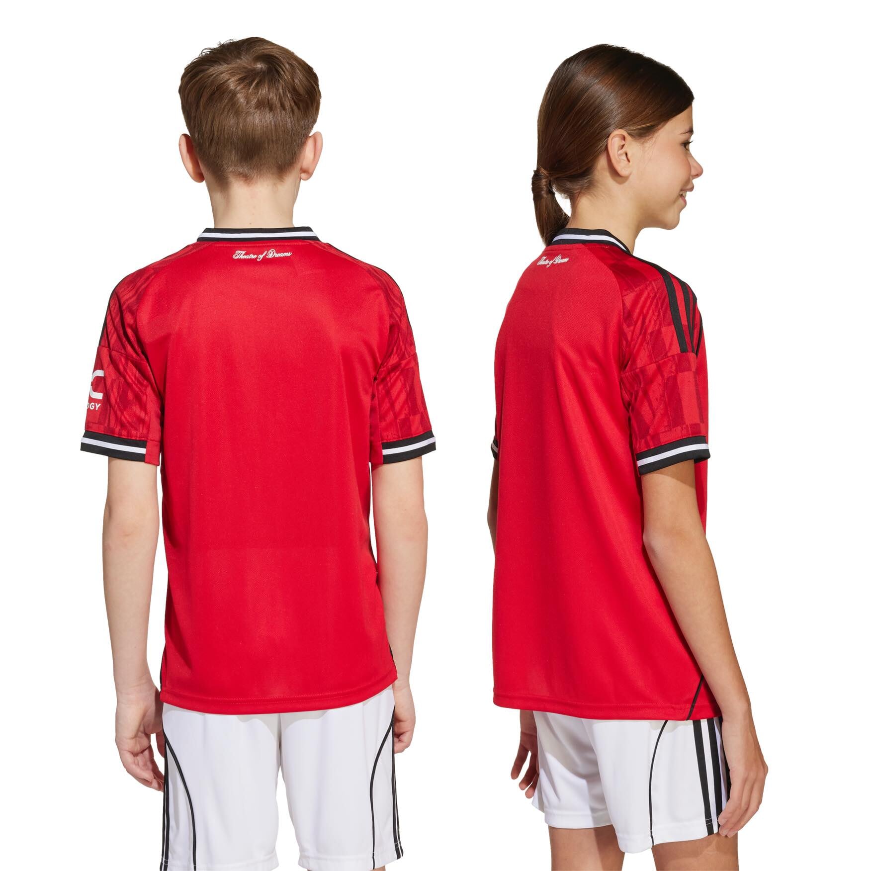 Manchester United 25/26 Home Jersey Jr. Official Jerseys adidas 