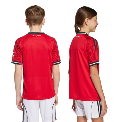 Manchester United 25/26 Home Jersey Jr. Official Jerseys adidas 