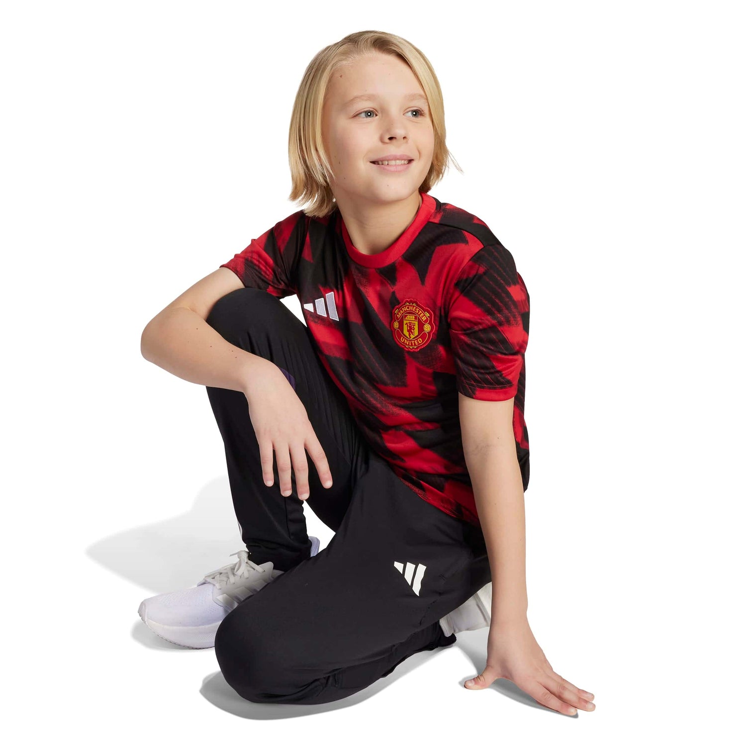 Manchester United 25/26 Pre-Match Jersey Jr. Official Jerseys adidas 