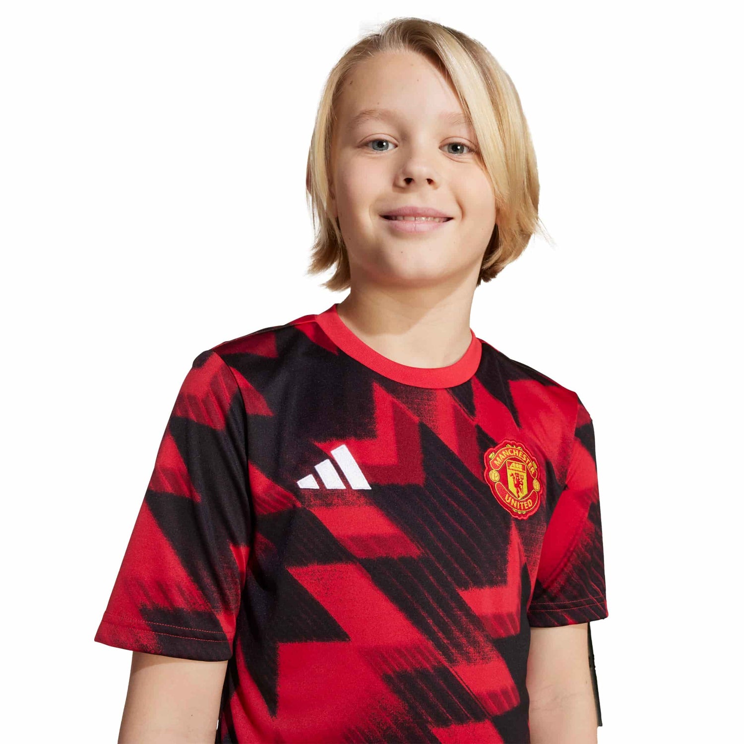 Manchester United 25/26 Pre-Match Jersey Jr. Official Jerseys adidas 