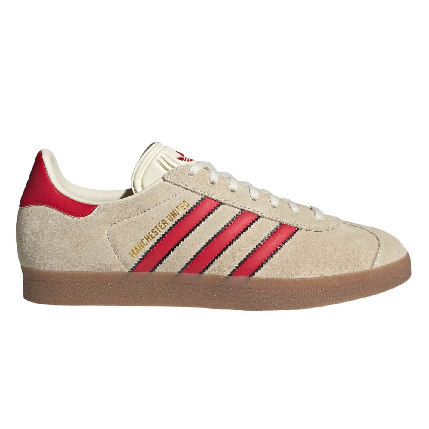 adidas Gazelle Manchester United Terrace Icons Shoes Lifestyle adidas Ivory 6.5 