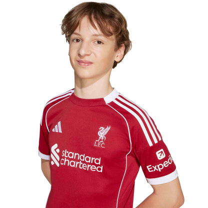 Liverpool FC 25/26 Home Jersey Jr. Official Jerseys adidas 