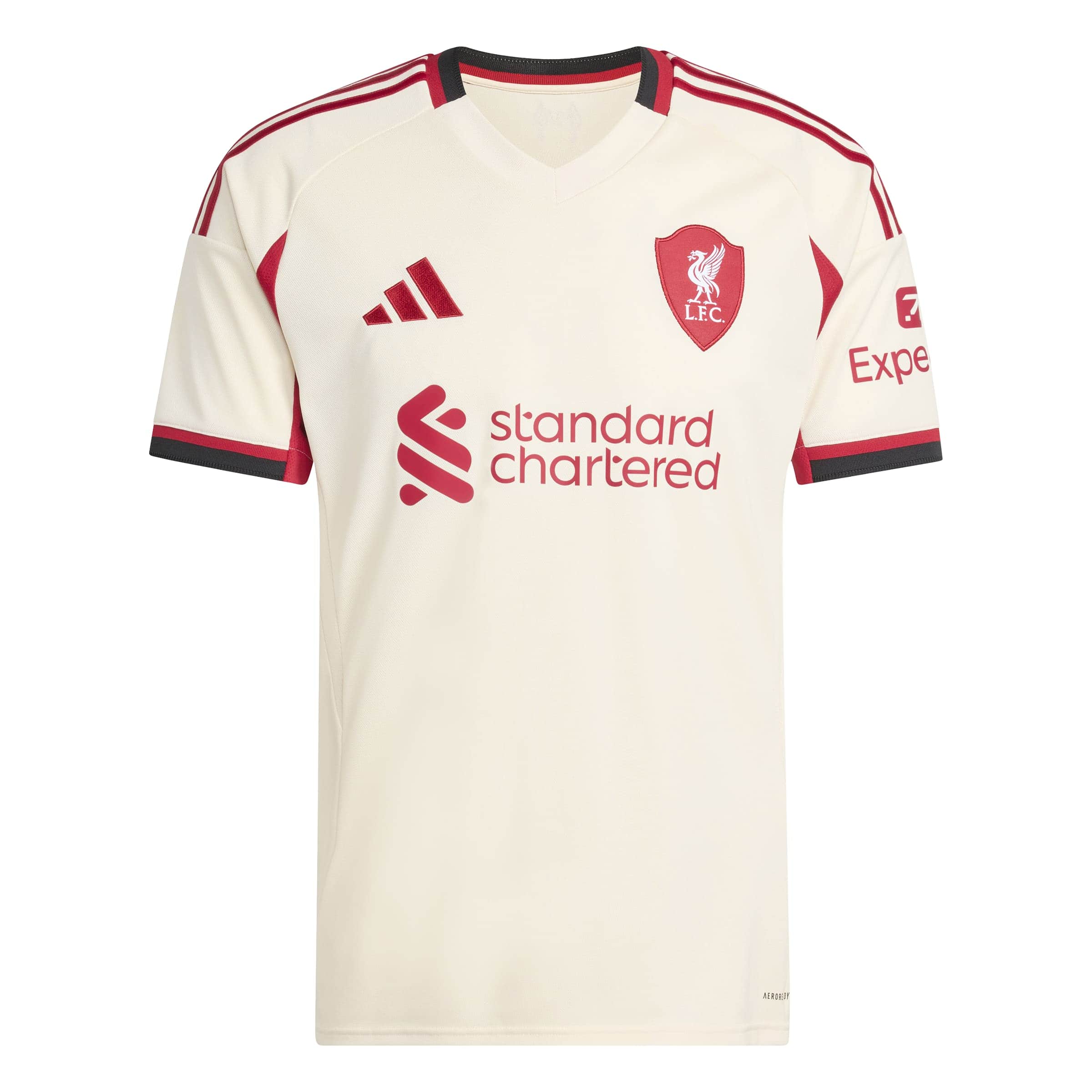 Liverpool FC 25/26 Away Jersey Official Jerseys adidas Ivory XS 