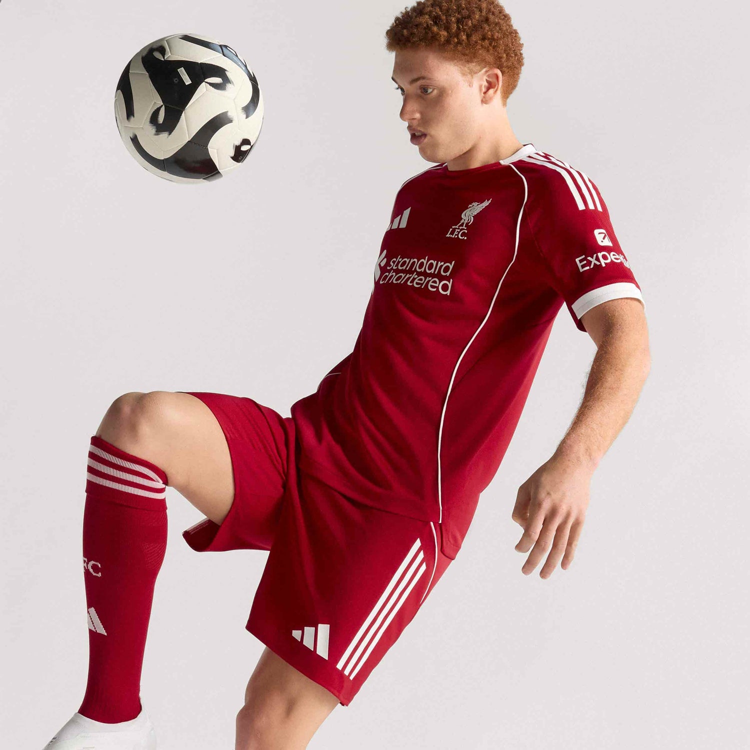 Liverpool FC 25/26 Home Authentic Jersey Official Jerseys adidas 
