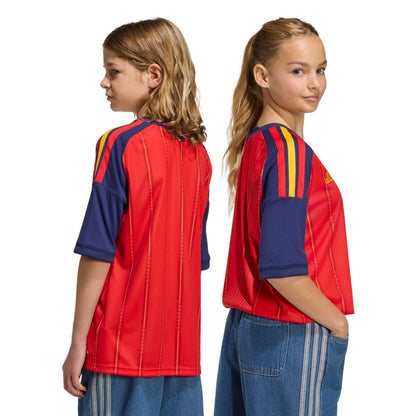 Spain 2026 Home Jersey Youth Official Jerseys adidas 