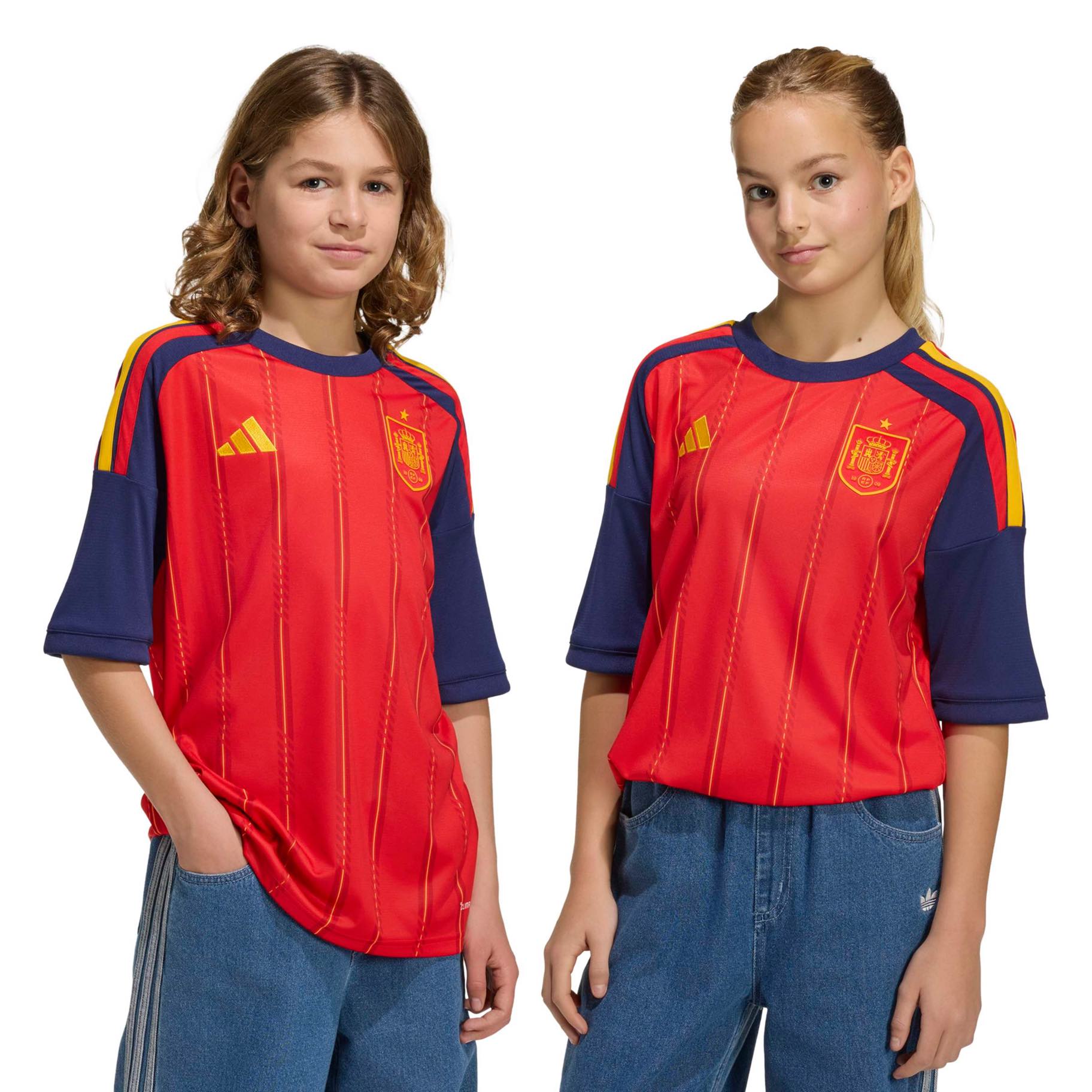 Spain 2026 Home Jersey Youth Official Jerseys adidas 