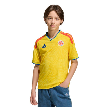 Colombia 2026 Home Jersey Youth Official Jerseys adidas 