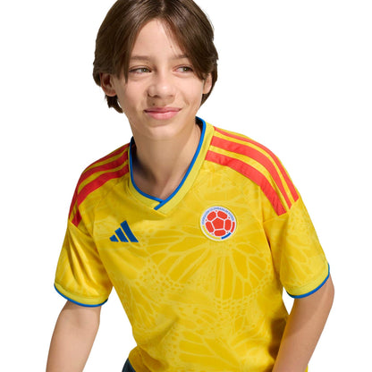 Colombia 2026 Home Jersey Youth Official Jerseys adidas 