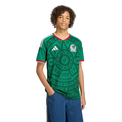 Mexico 2026 Home Jersey Youth Official Jerseys adidas 