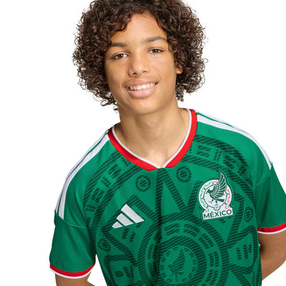 Mexico 2026 Home Jersey Youth Official Jerseys adidas 