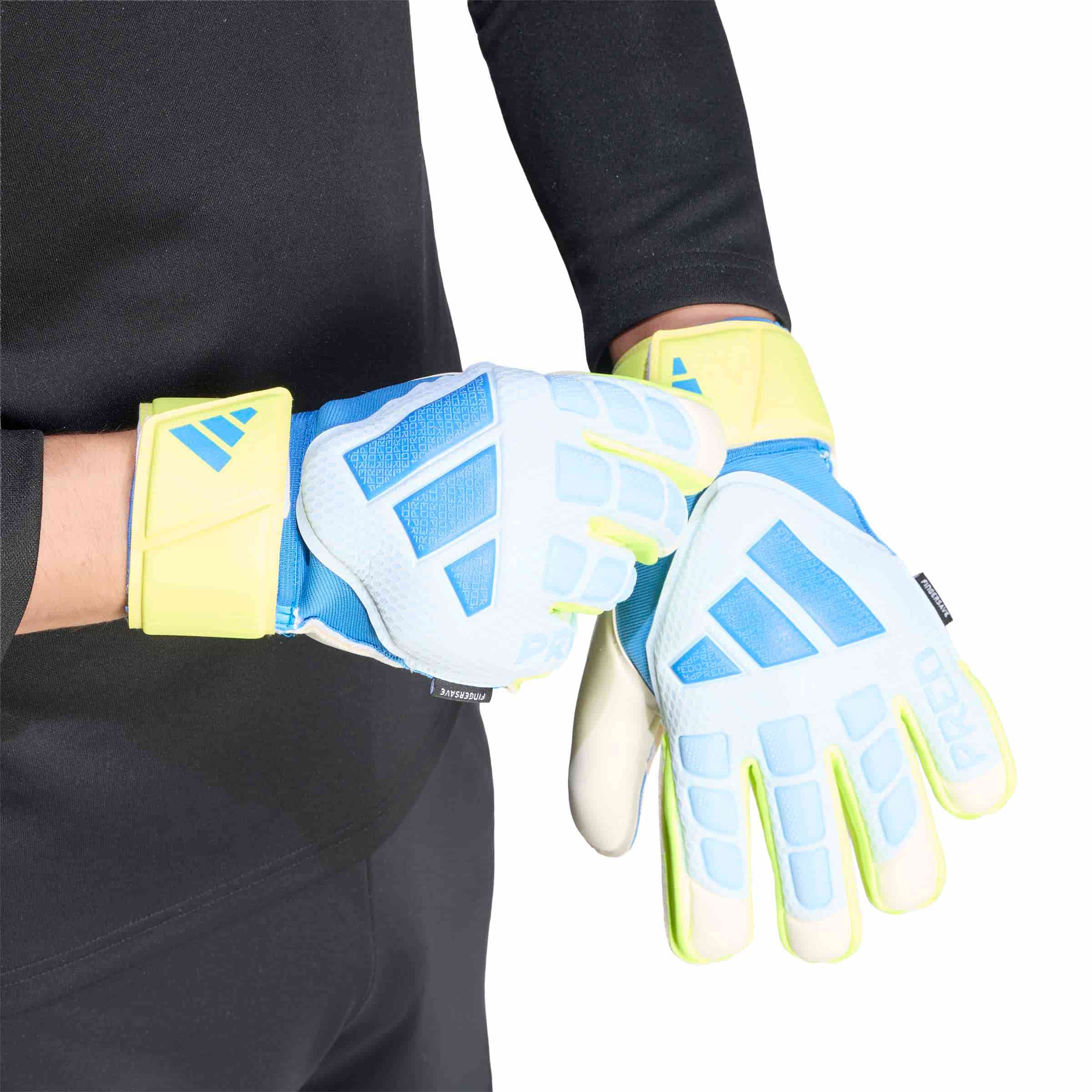 adidas Predator Match Goalkeeper Gloves Fingersave Goalkeeper Gloves adidas 