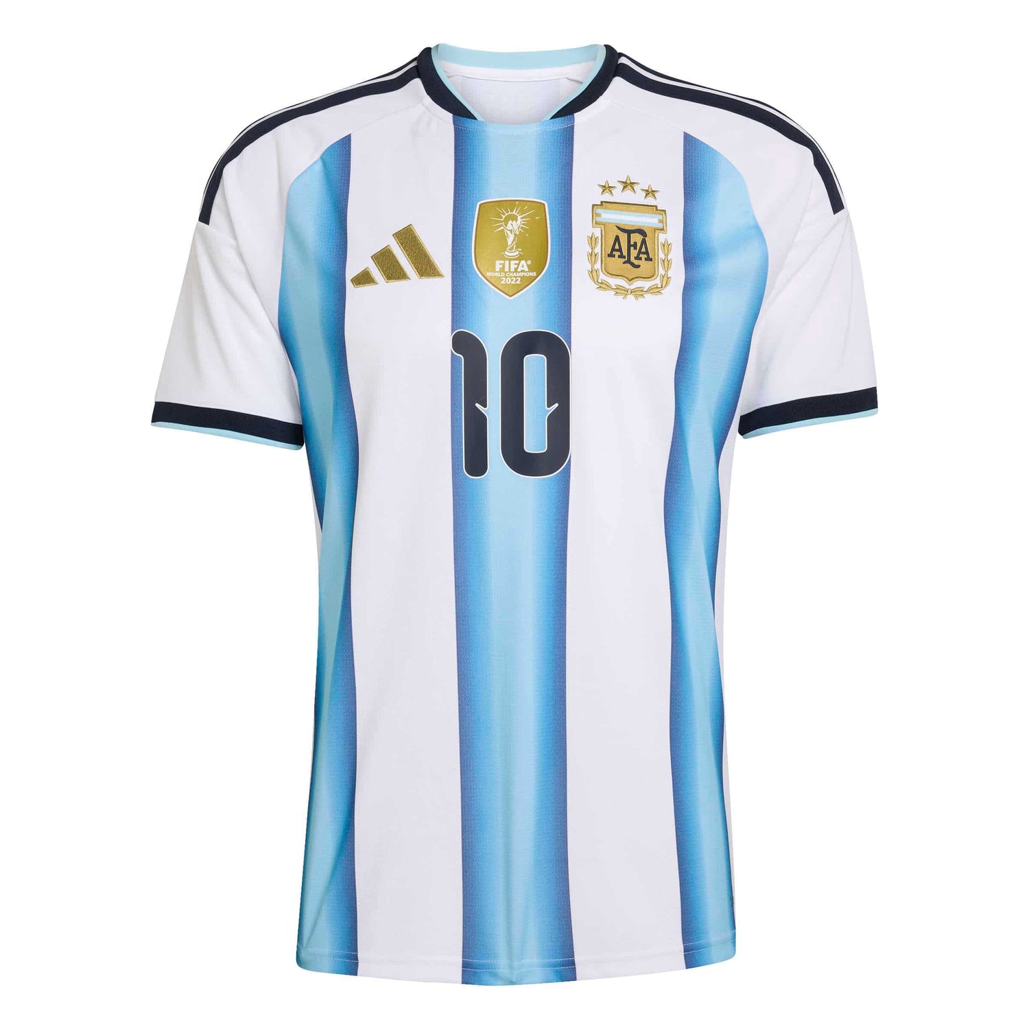 Argentina 26 Home Messi Jersey Official Jerseys adidas White XS 