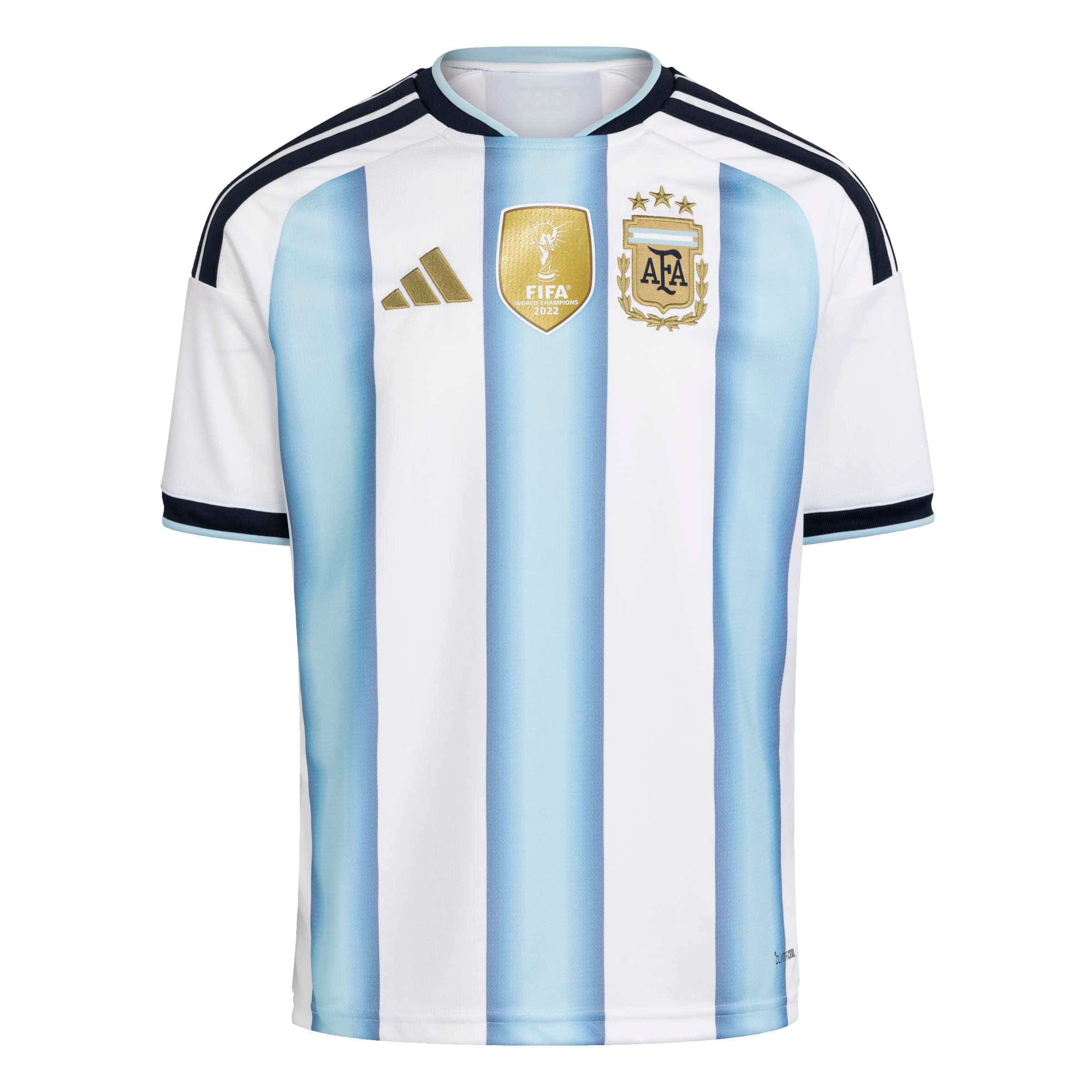 Argentina 26 Home Messi Jersey Jr. Official Jerseys adidas 