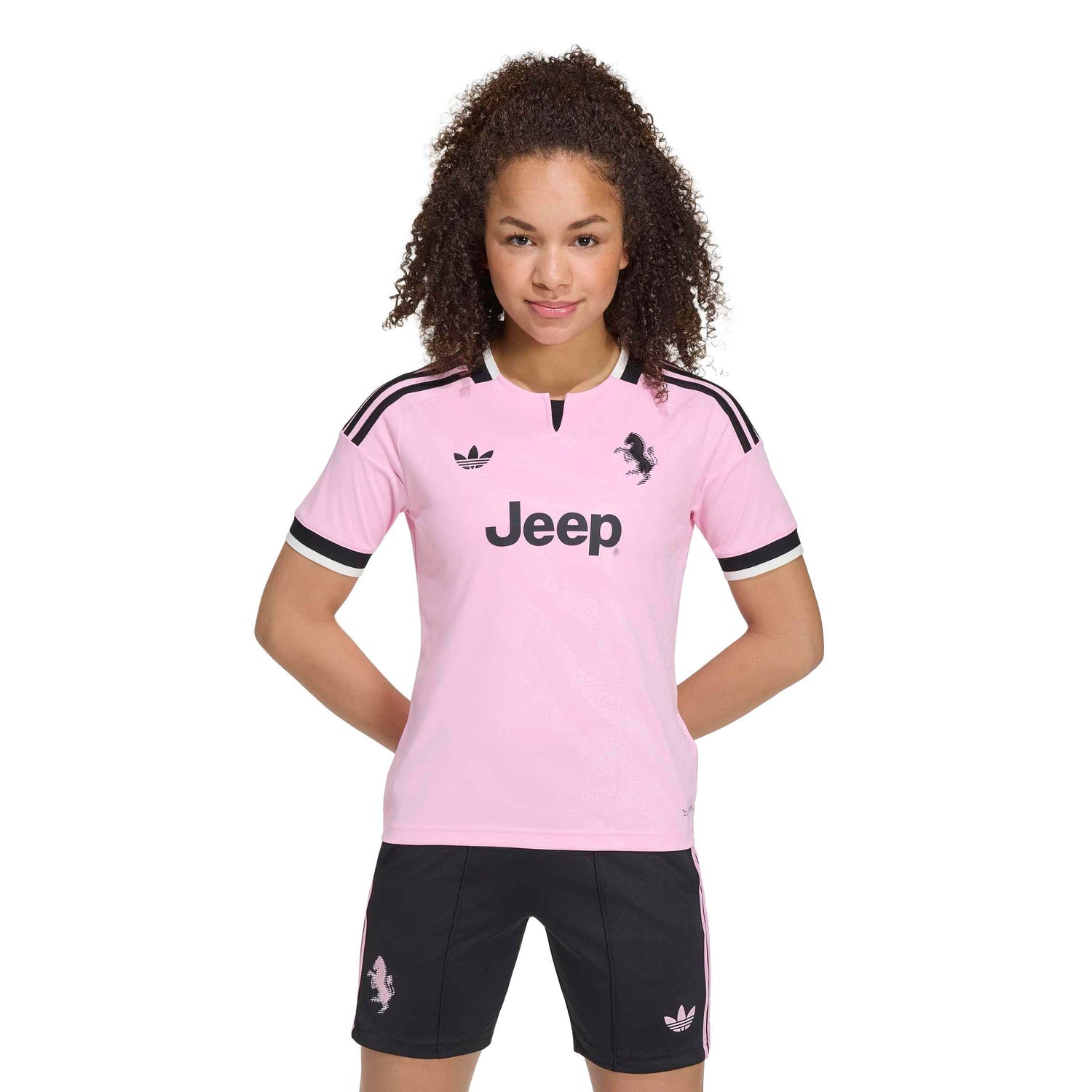Juventus 26/27 Away Jersey Youth Official Jerseys adidas Pink YS 