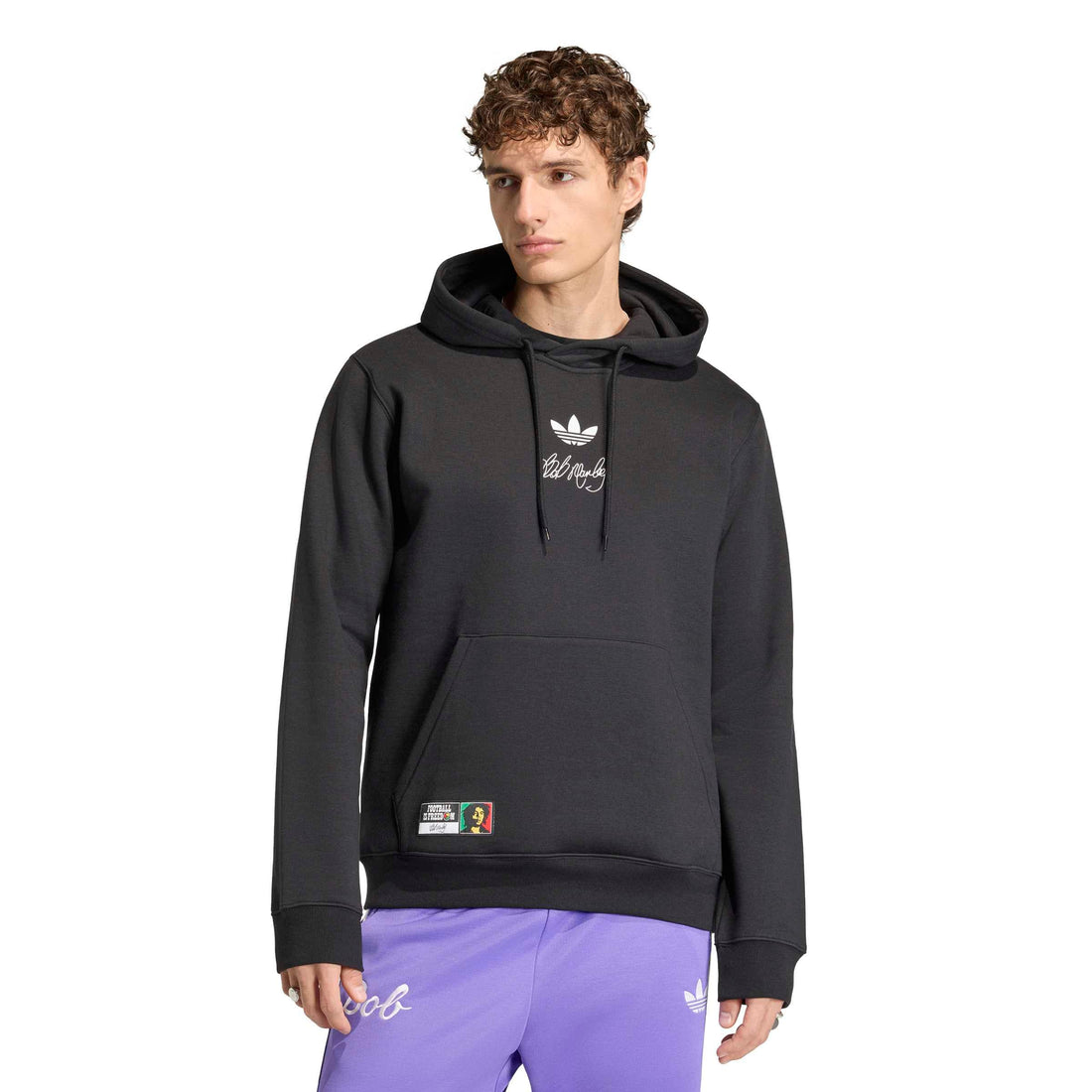 adidas Bob Marley Originals Hoodie Hoodies adidas Black XS 