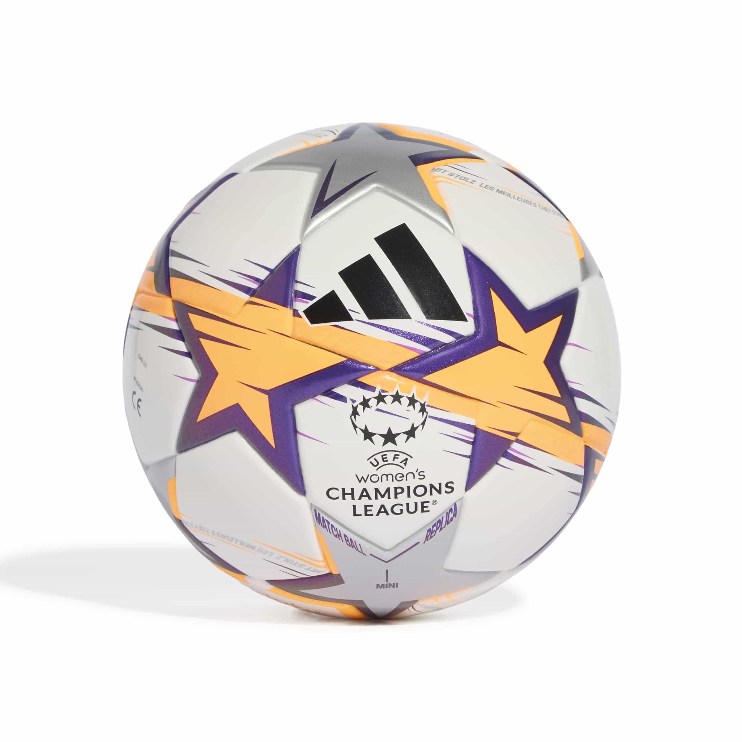 adidas UEFA Womens Champions League 26/27 Mini Soccer Ball Mini Balls adidas White 1 