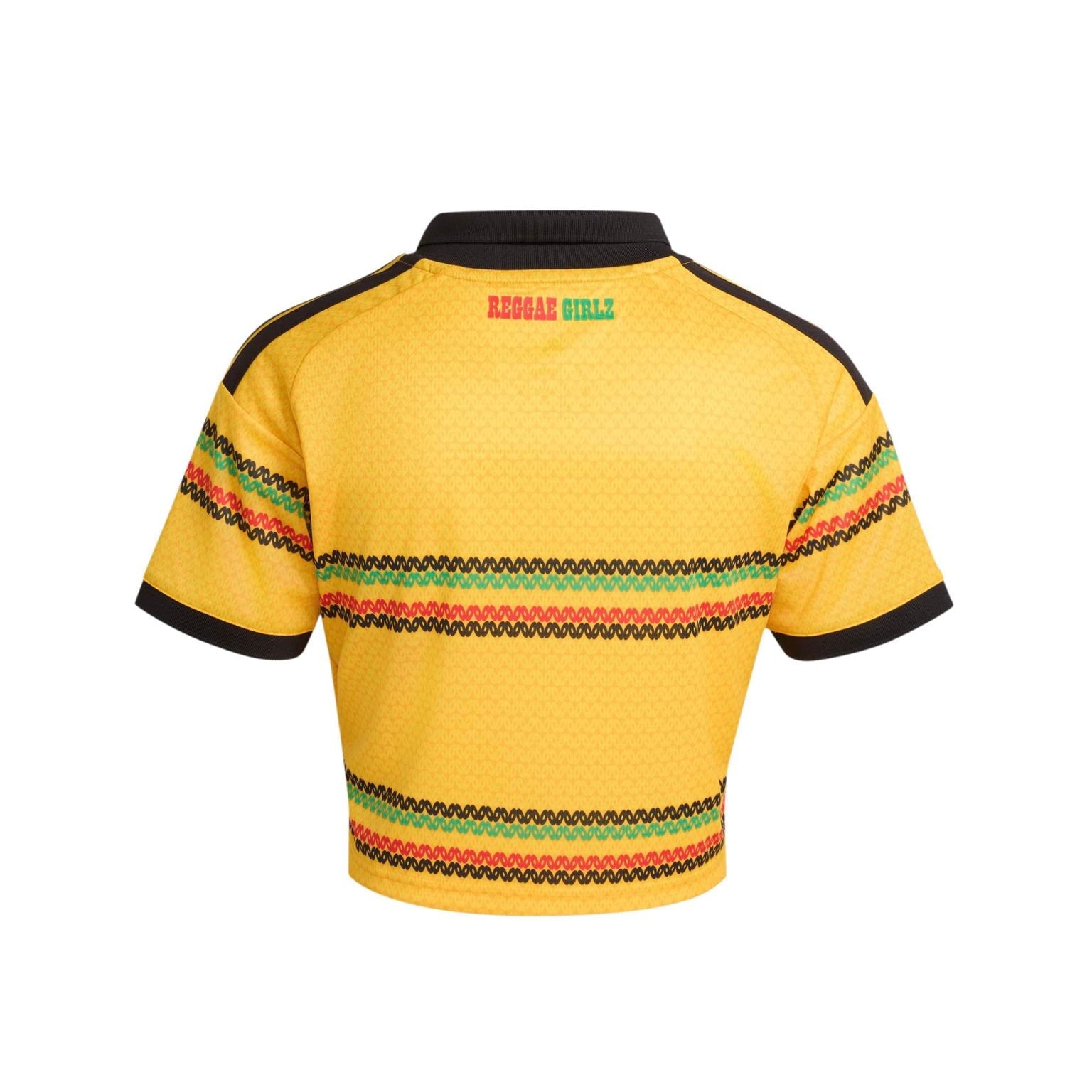 Jamaica 2026 Home Cropped Jersey Women Official Jerseys adidas 