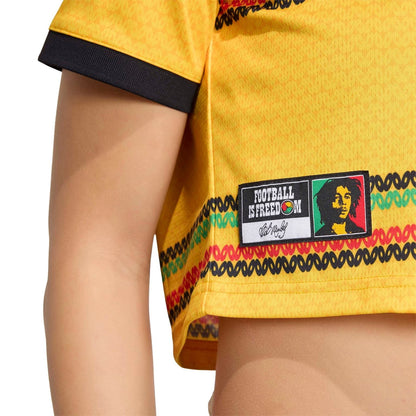 Jamaica 2026 Home Cropped Jersey Women Official Jerseys adidas 