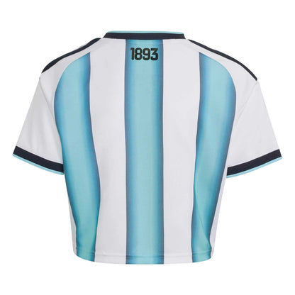 Argentina 26 Home Cropped Jersey Official Jerseys adidas 