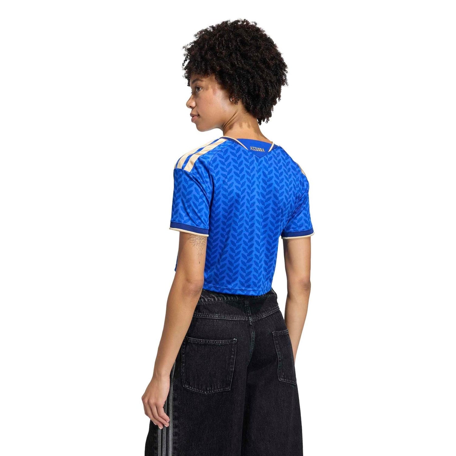 Italy 2026 Home Cropped Jersey Women Official Jerseys adidas 