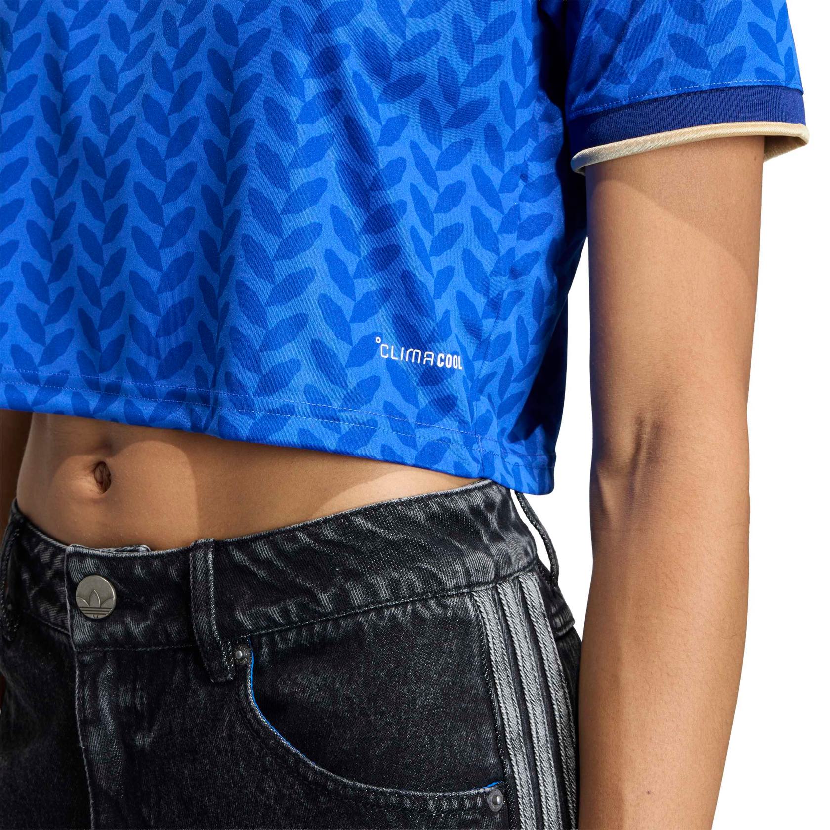 Italy 2026 Home Cropped Jersey Women | PREMIUM SOCCER – Premium Soccer