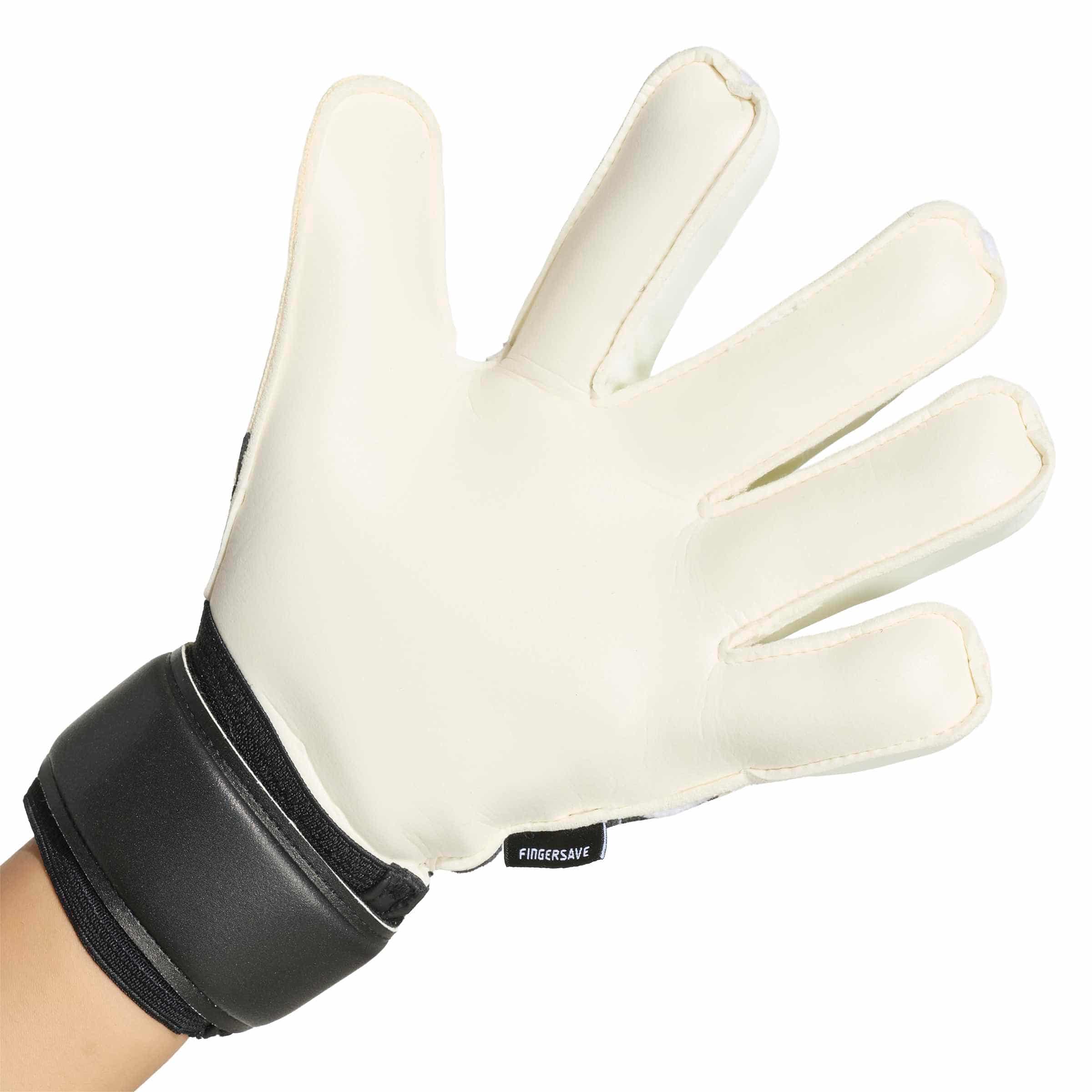 adidas Predator Match Fingersave Goalkeeper Glove Youth Goalkeeper Gloves adidas 