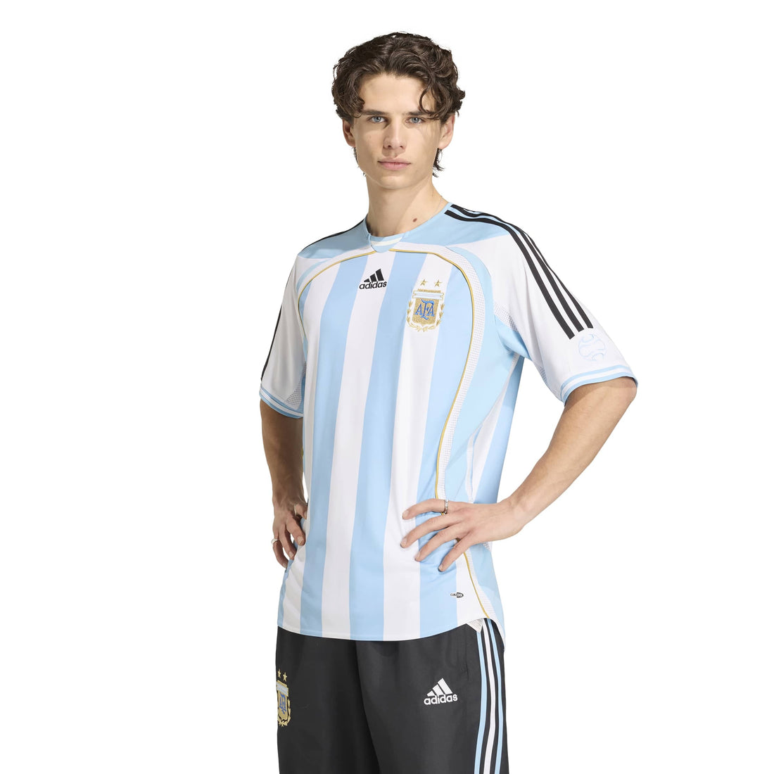 Argentina Home Jersey 2006 Official Jerseys adidas White XS 