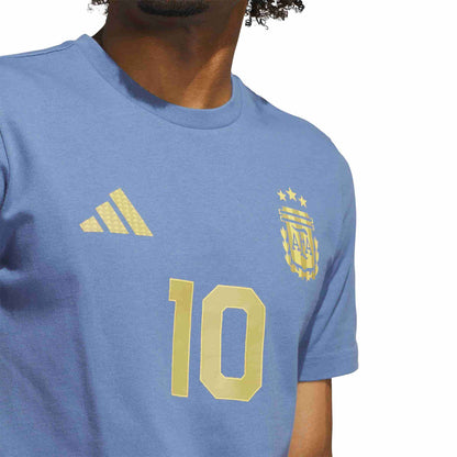 MESSI NAME &amp; NUMBER GRAPHIC T-Shirt Official Jerseys adidas 