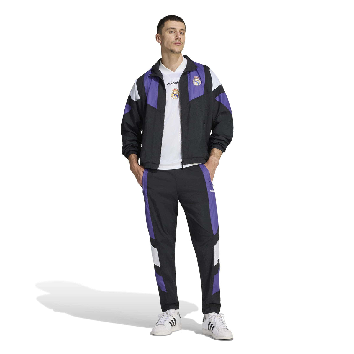 Real Madrid EQT Tracksuit Top Jackets adidas 