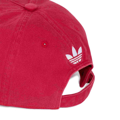 Liverpool FC Dad Cap in red with adjustable fit, adidas branding and official club crest