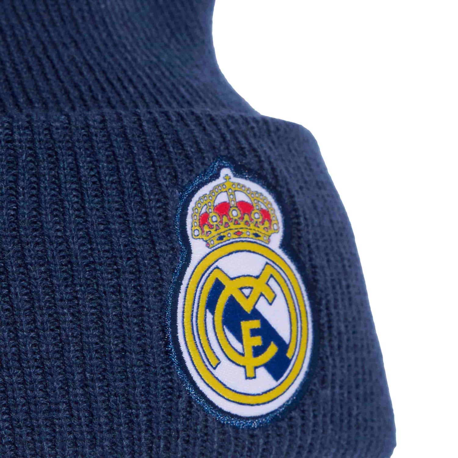 Real Madrid Woolie Hat crest detail