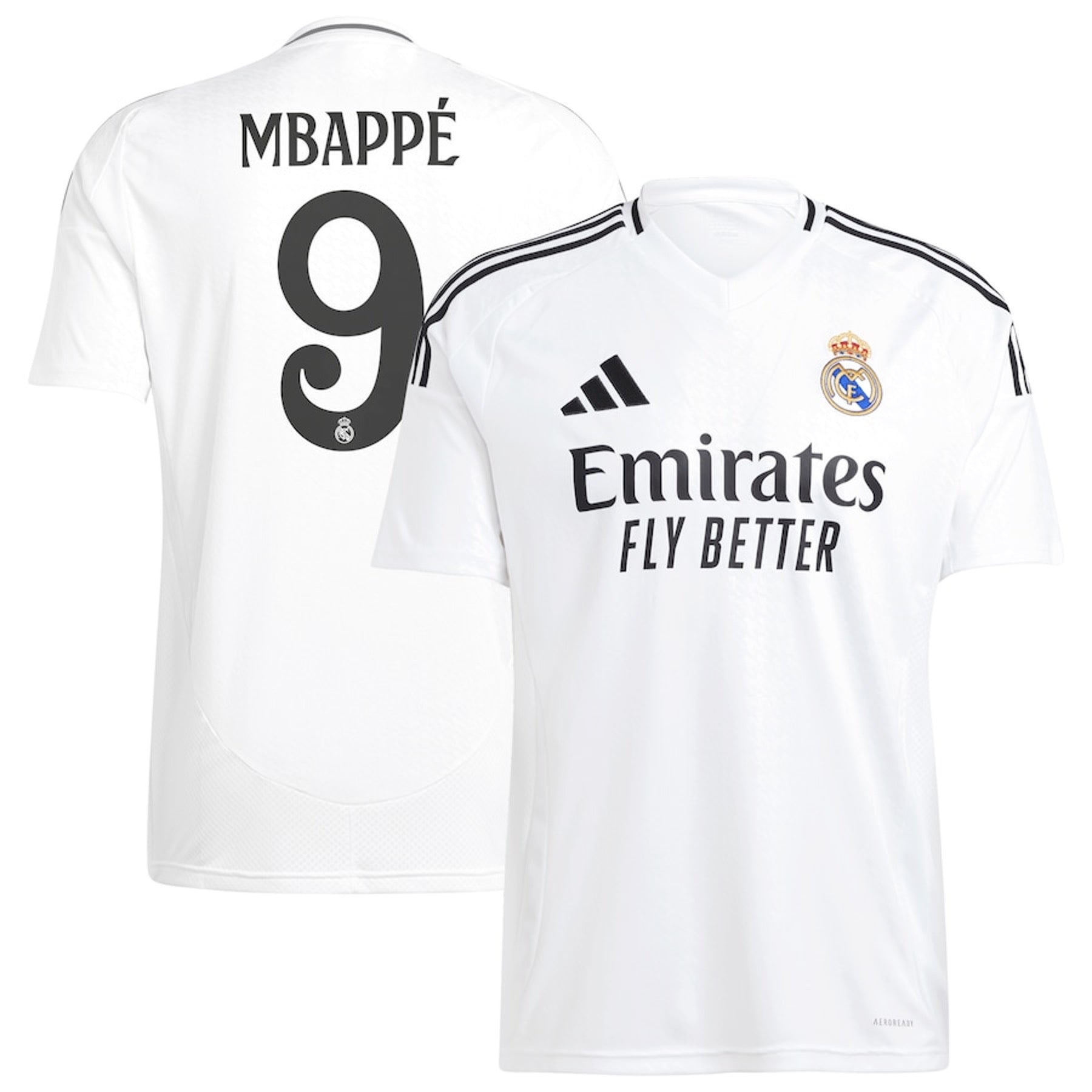 PRE-ORDER Real Madrid 24/25 Home Jersey MBAPPÉ