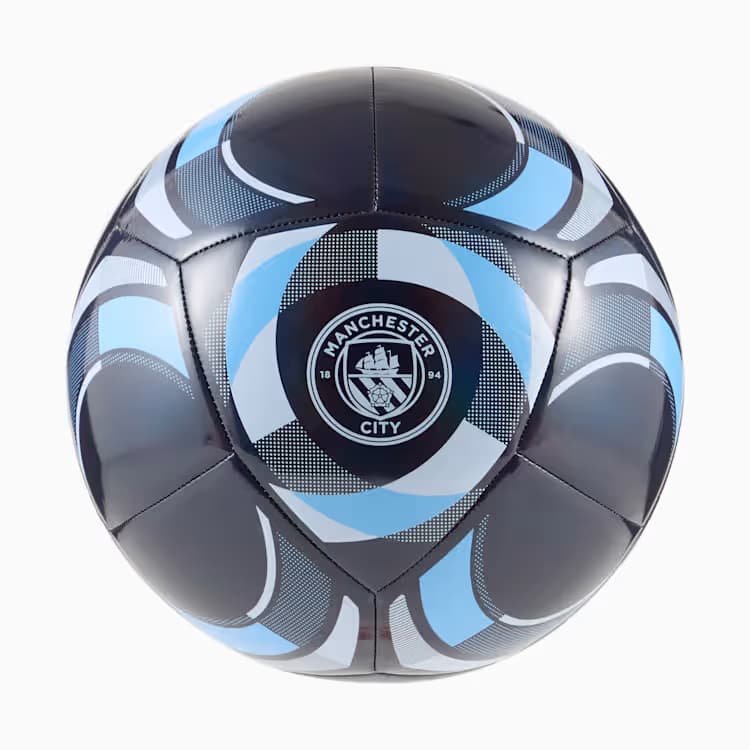 Manchester City ftblCulture Soccer Ball by PUMA with official club graphics