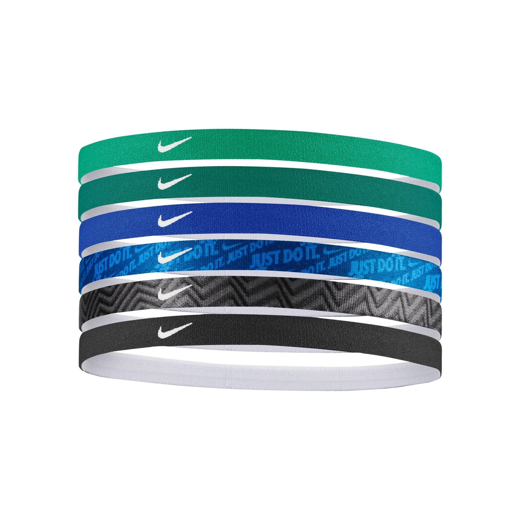 Nike printed headbands assorted 6pk online