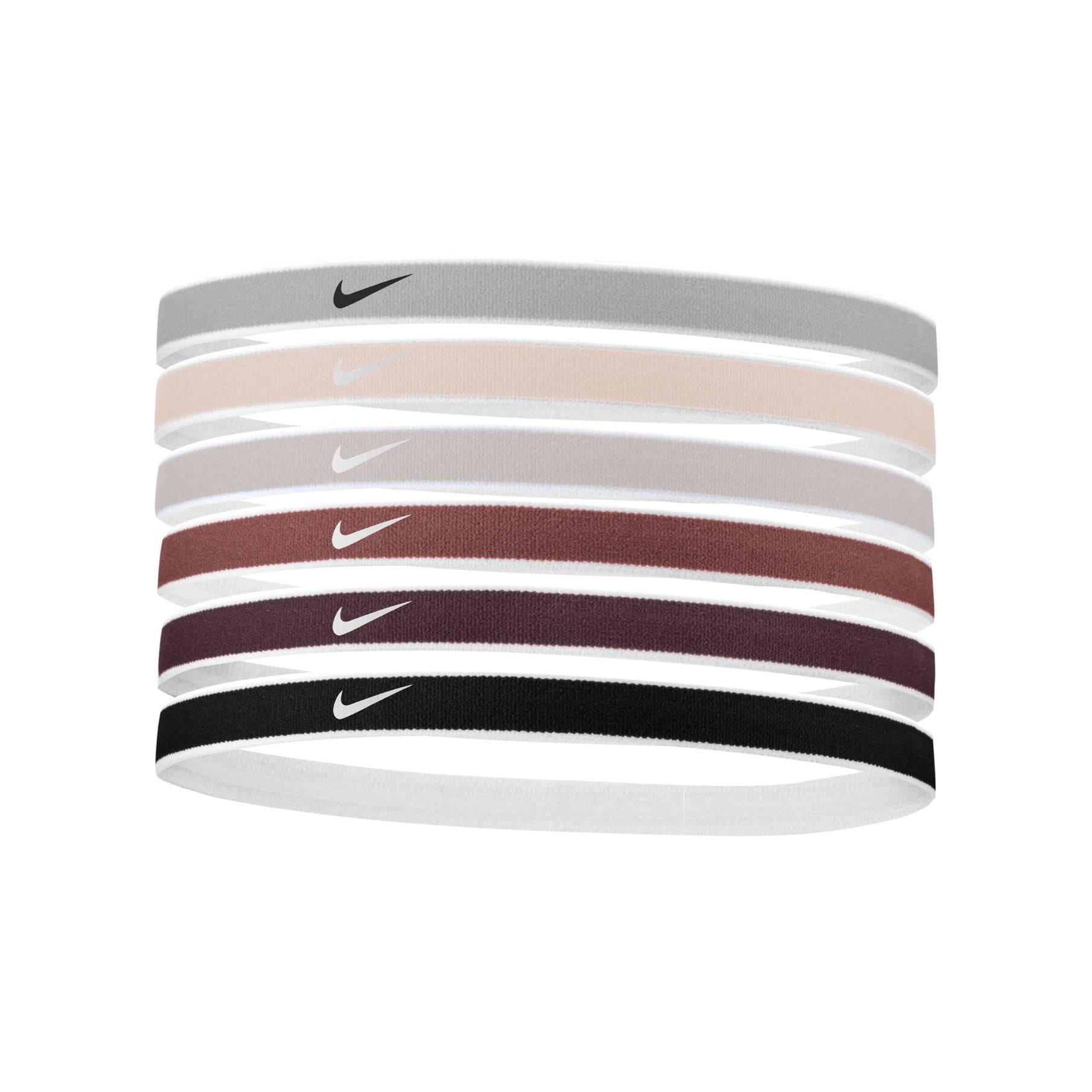 Nike Swoosh Sport Headbands Tipped 6PK