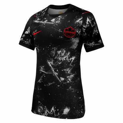 Canada 2026 Third Jersey Women Official Jerseys Nike Black XS 