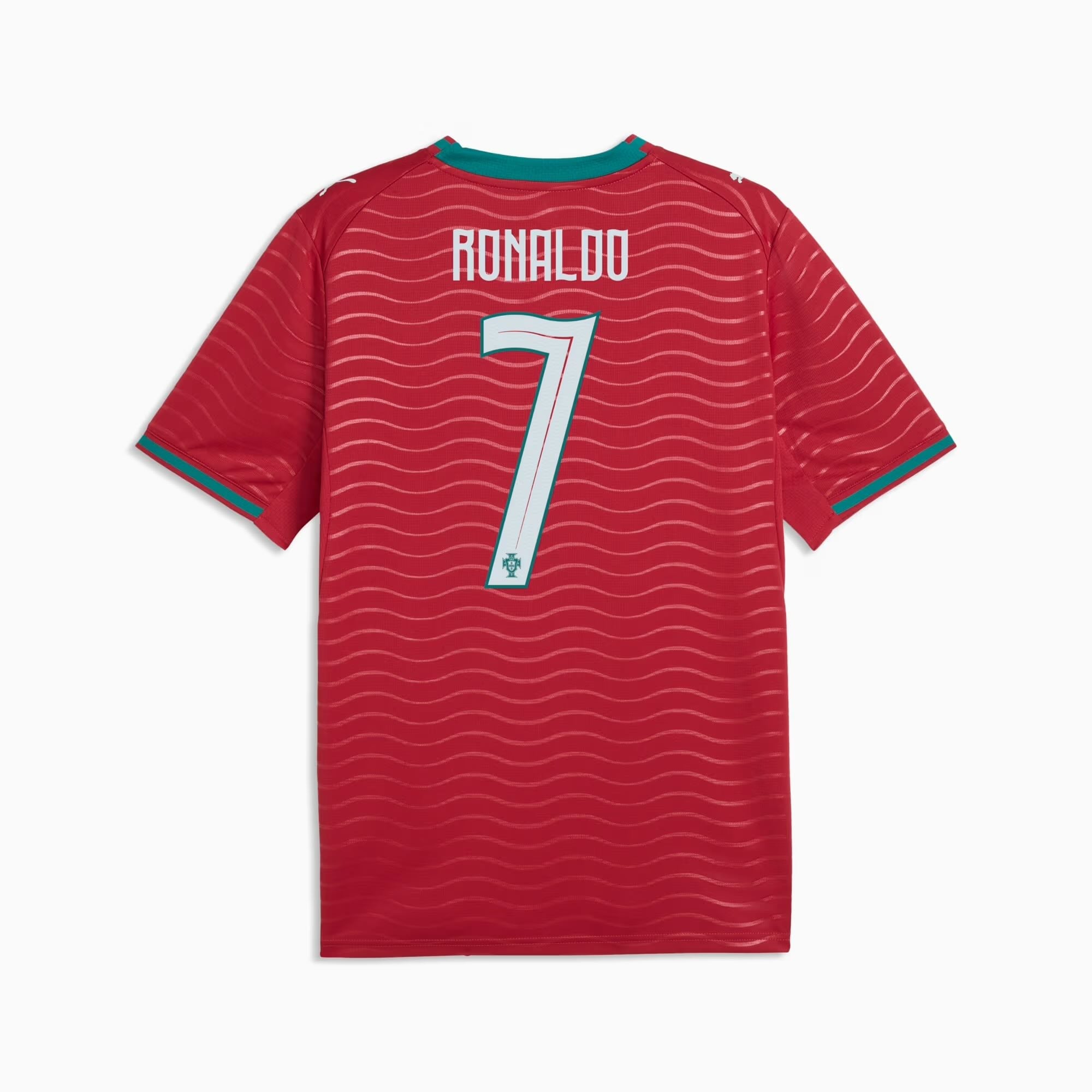 Portugal Home Jersey Player Ronaldo Official Jerseys PUMA Red XS 