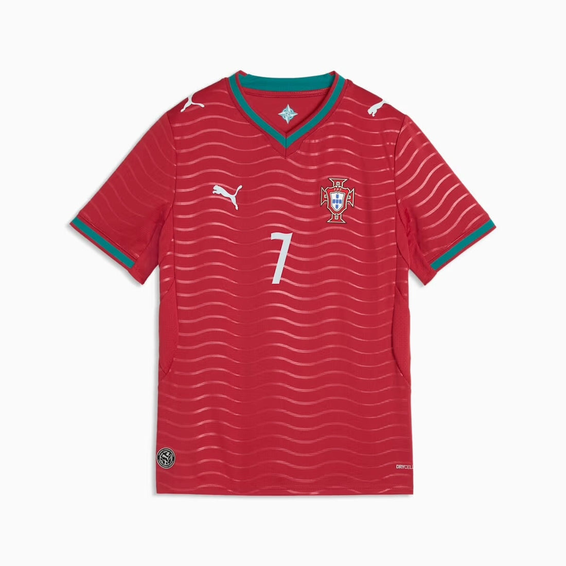 Portugal Home Jersey Jr. Player Ronaldo Official Jerseys PUMA 