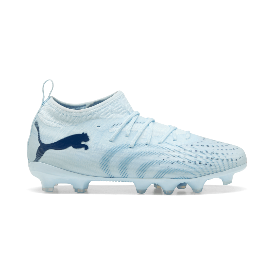 light blue football cleats