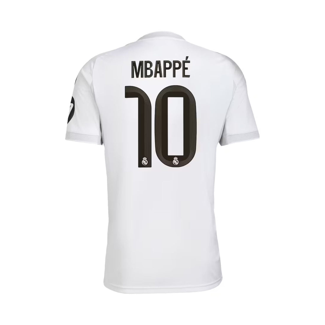 REAL MADRID Home Jersey Jr. Kylian Mbappé Official Jerseys adidas White YXS 